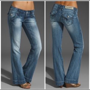ROCK REVIVAL | Elizabeth wide leg jeans 28
